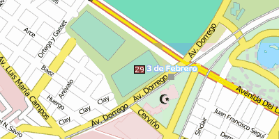 Campo Argentino de Polo Buenos Aires Stadtplan